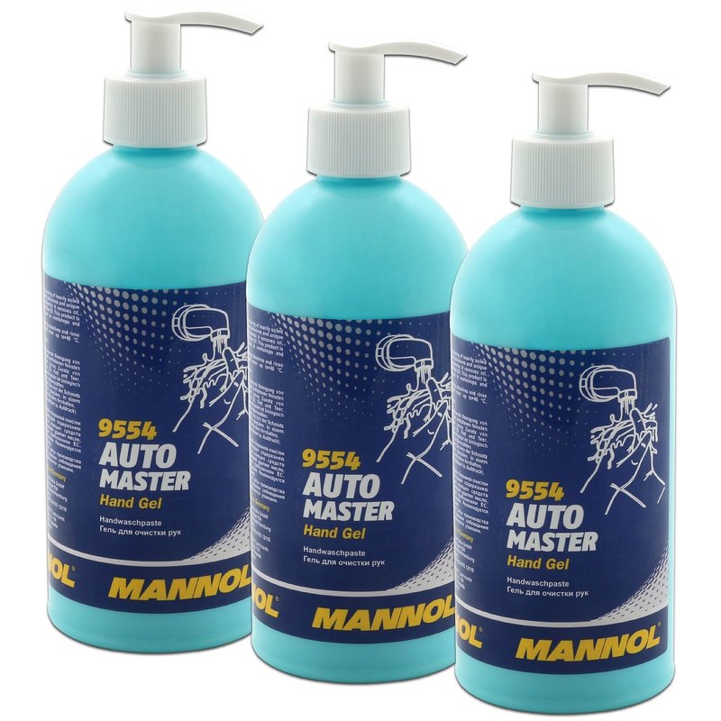 3x Handwaschpaste 500 ml Auto Master 9554