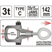 Zugklemme 3 Tonnen YT-2543