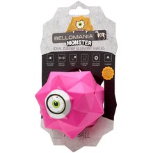 BELLOMANIA Hunde-Spielball Monster Fun Ball verschiedene Farben Typ BMT01-04 Pink