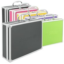 Aluminium Koffer Box verschiedene Farben mit Schaumstoffeinlage (LxBxH) 260 x 210 x 80 mm