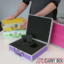 Aluminium Koffer Gelb Box mit Schaumstoffeinlage 560026