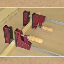 2 x Piher Parallel Schraubzwinge PRL 400 kg 15 | 30 | 60 | 80 cm