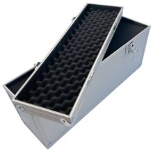 Aluminium Koffer Silber Entnehmbarer Deckel (LxBxH) 550 x155 x 240 mm
