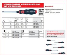 Wrth ZEBRA Schraubendreher Satz 6-teilig 061394226